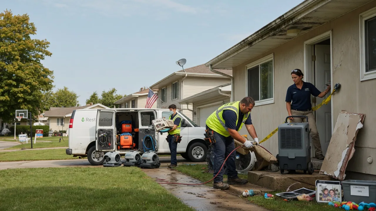 Water Damage Restoration in Boggstown, IN near me